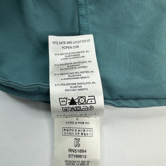 Patagonia Men's Teal Resortwear Swim Trunk Boardshort W35.25/L9 - Picture 12 of 16